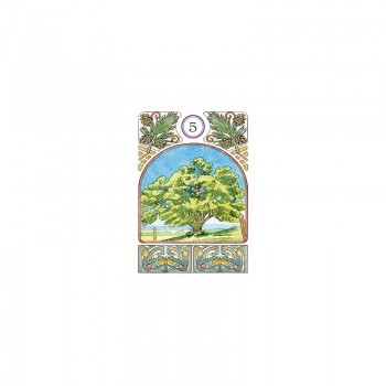 Art Nouveau Lenormand Kortos Lo Scarabeo